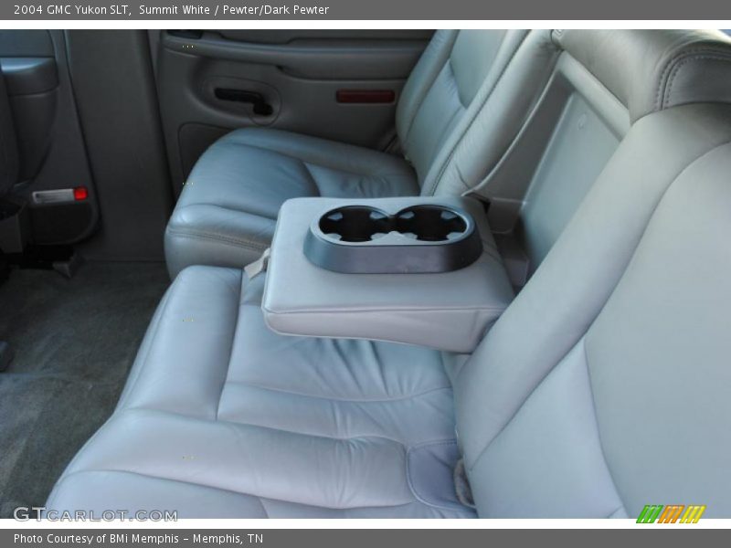Summit White / Pewter/Dark Pewter 2004 GMC Yukon SLT