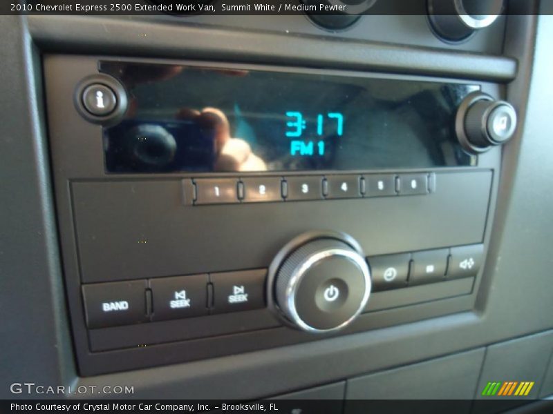 Summit White / Medium Pewter 2010 Chevrolet Express 2500 Extended Work Van