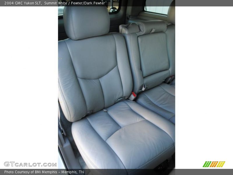 Summit White / Pewter/Dark Pewter 2004 GMC Yukon SLT