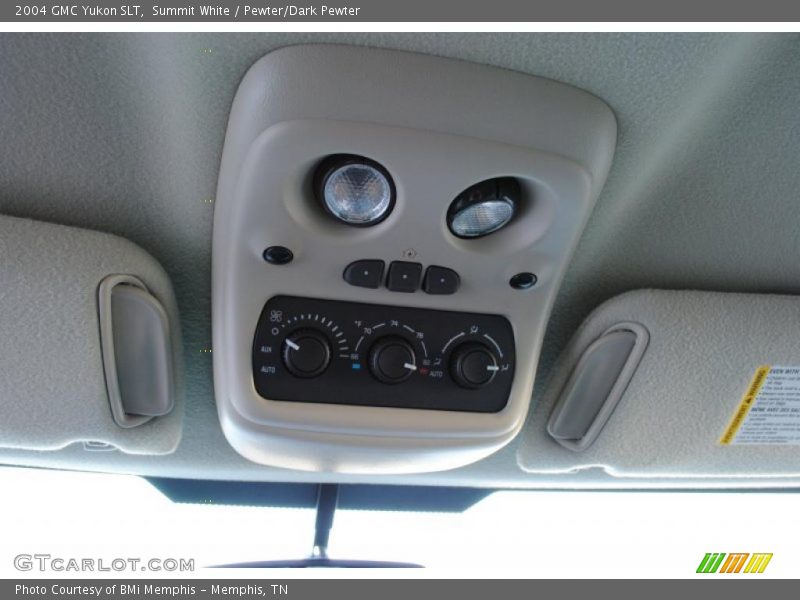 Controls of 2004 Yukon SLT