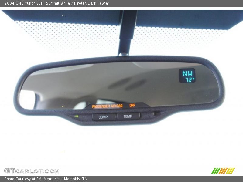 Summit White / Pewter/Dark Pewter 2004 GMC Yukon SLT