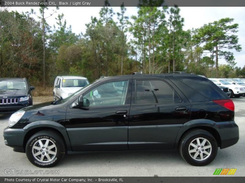 Black / Light Gray 2004 Buick Rendezvous CXL
