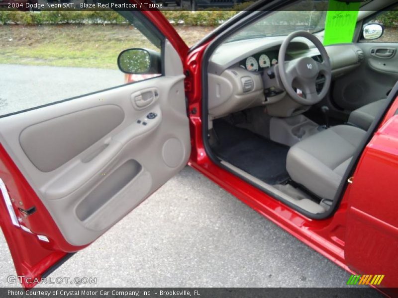 Blaze Red Pearlcoat / Taupe 2004 Dodge Neon SXT