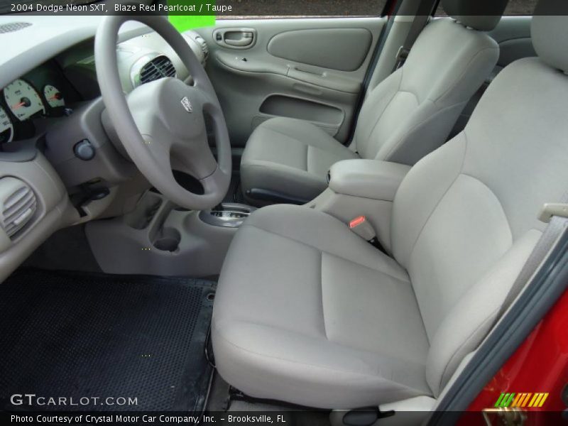 Blaze Red Pearlcoat / Taupe 2004 Dodge Neon SXT