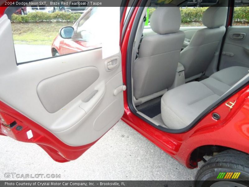Blaze Red Pearlcoat / Taupe 2004 Dodge Neon SXT