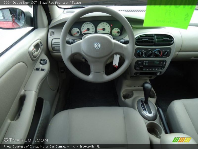 Blaze Red Pearlcoat / Taupe 2004 Dodge Neon SXT