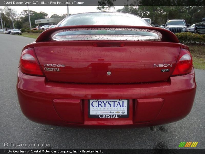 Blaze Red Pearlcoat / Taupe 2004 Dodge Neon SXT