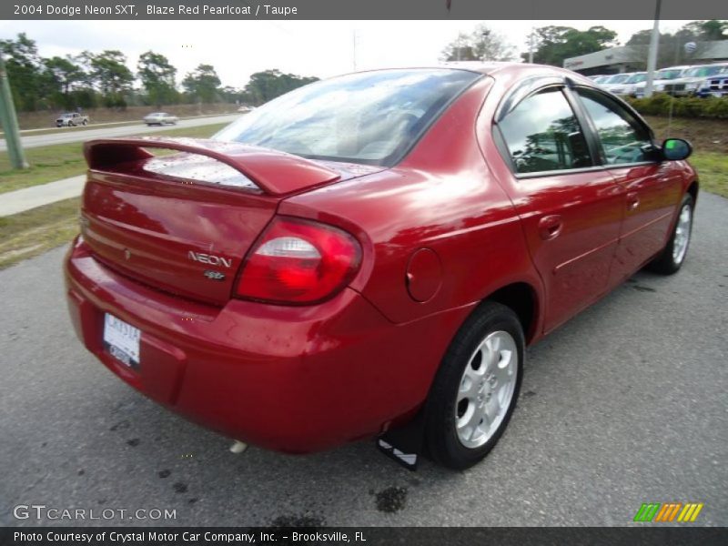 Blaze Red Pearlcoat / Taupe 2004 Dodge Neon SXT
