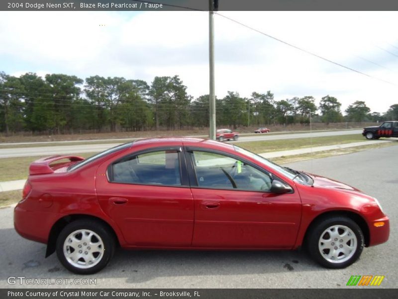Blaze Red Pearlcoat / Taupe 2004 Dodge Neon SXT