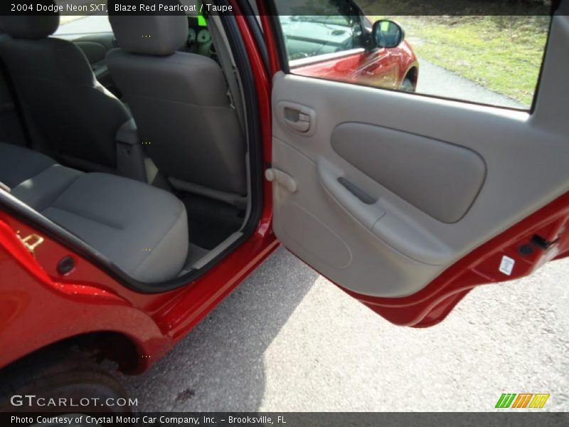 Blaze Red Pearlcoat / Taupe 2004 Dodge Neon SXT