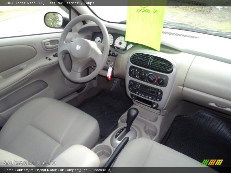Blaze Red Pearlcoat / Taupe 2004 Dodge Neon SXT