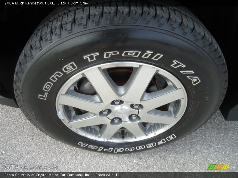 Black / Light Gray 2004 Buick Rendezvous CXL