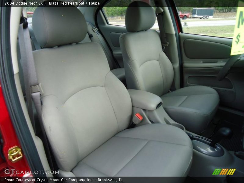 Blaze Red Pearlcoat / Taupe 2004 Dodge Neon SXT