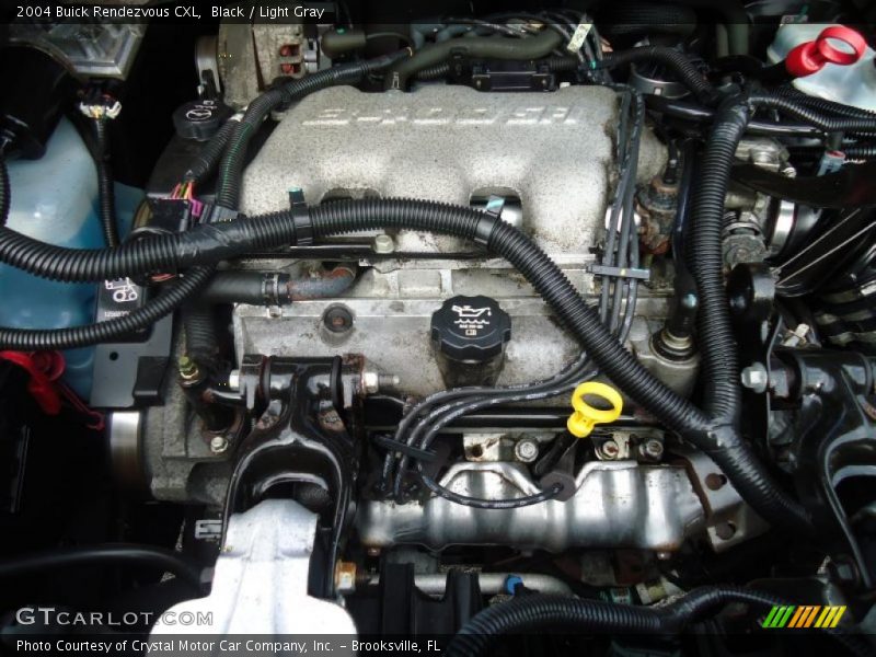 Black / Light Gray 2004 Buick Rendezvous CXL