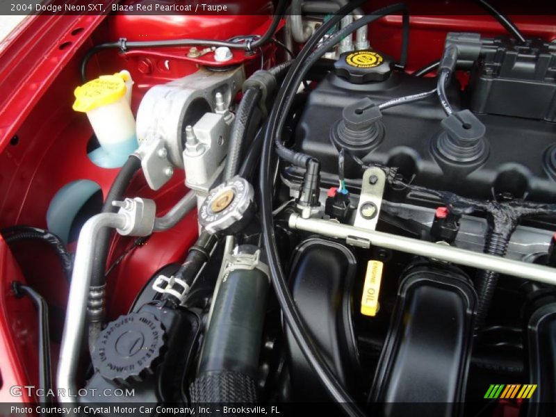 Blaze Red Pearlcoat / Taupe 2004 Dodge Neon SXT