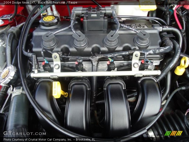 Blaze Red Pearlcoat / Taupe 2004 Dodge Neon SXT