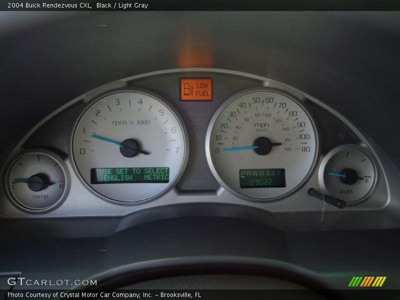 Black / Light Gray 2004 Buick Rendezvous CXL