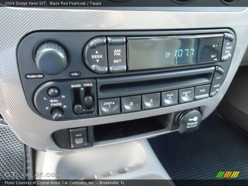 Blaze Red Pearlcoat / Taupe 2004 Dodge Neon SXT