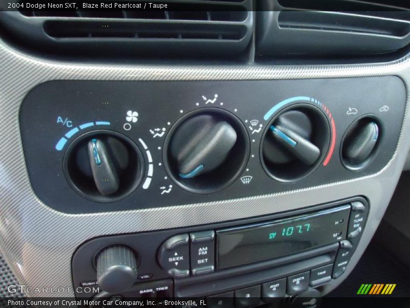 Blaze Red Pearlcoat / Taupe 2004 Dodge Neon SXT