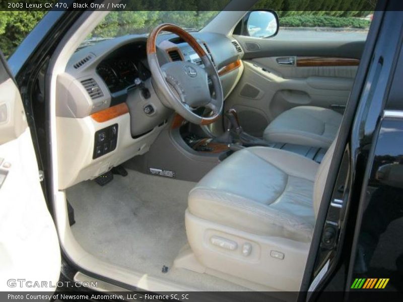 Black Onyx / Ivory 2003 Lexus GX 470