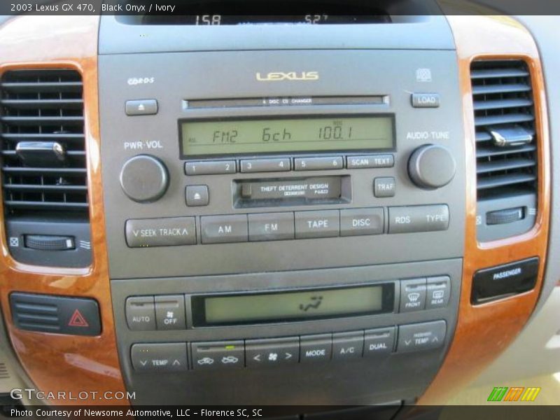 Black Onyx / Ivory 2003 Lexus GX 470