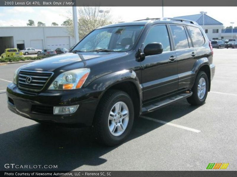 Black Onyx / Ivory 2003 Lexus GX 470