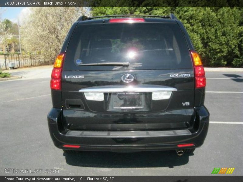 Black Onyx / Ivory 2003 Lexus GX 470