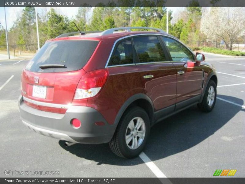 Ruby Red / Gray 2008 Saturn VUE XE