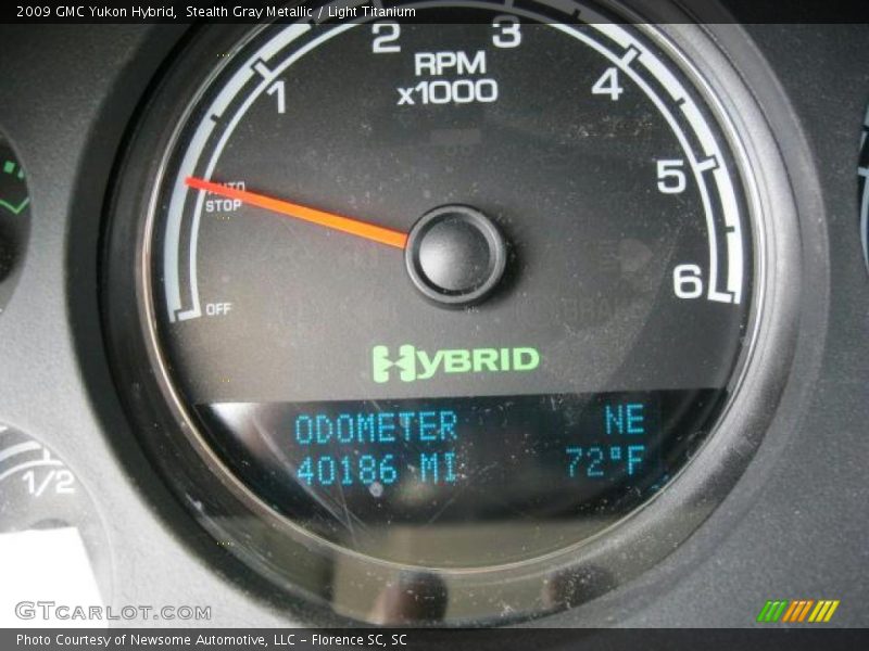 Stealth Gray Metallic / Light Titanium 2009 GMC Yukon Hybrid