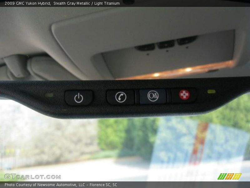 Stealth Gray Metallic / Light Titanium 2009 GMC Yukon Hybrid