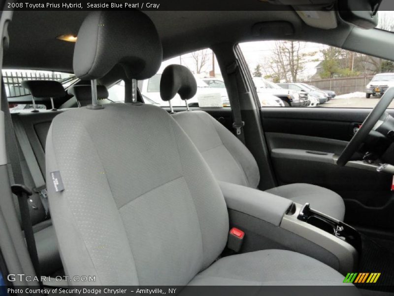 Seaside Blue Pearl / Gray 2008 Toyota Prius Hybrid