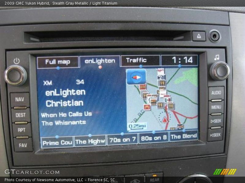 Stealth Gray Metallic / Light Titanium 2009 GMC Yukon Hybrid