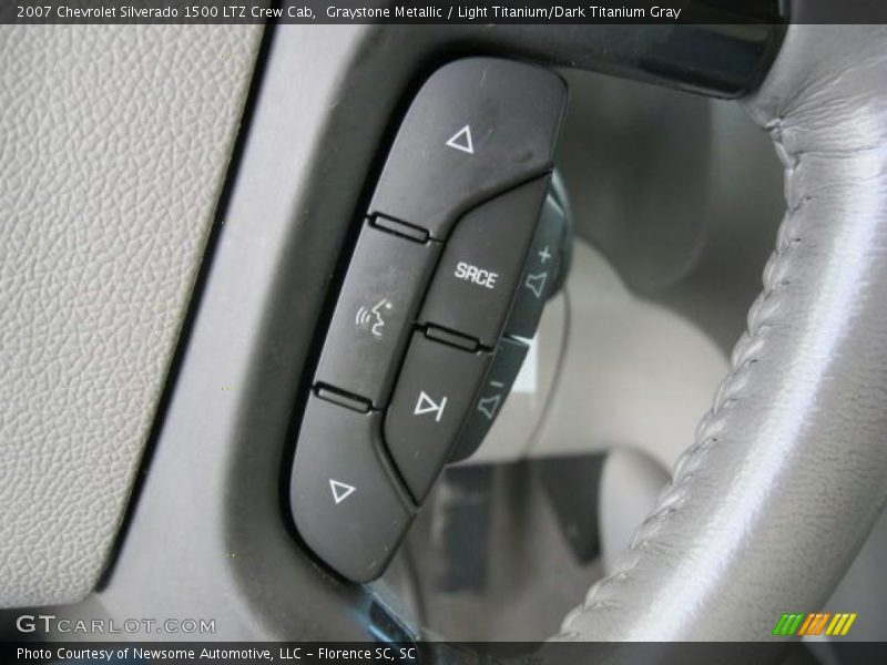 Graystone Metallic / Light Titanium/Dark Titanium Gray 2007 Chevrolet Silverado 1500 LTZ Crew Cab