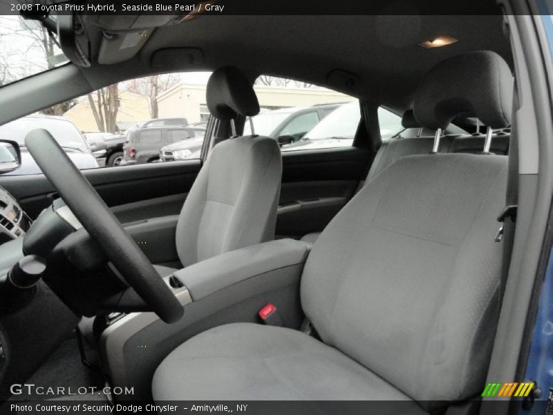 Seaside Blue Pearl / Gray 2008 Toyota Prius Hybrid