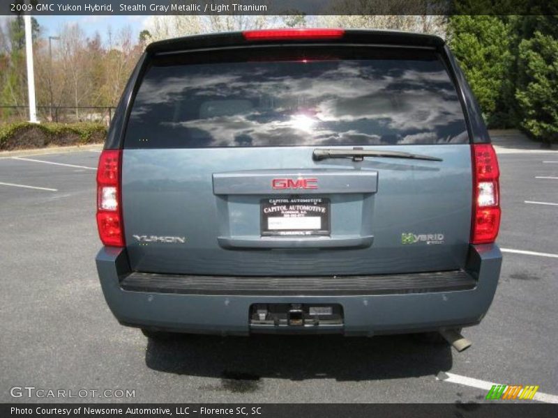 Stealth Gray Metallic / Light Titanium 2009 GMC Yukon Hybrid