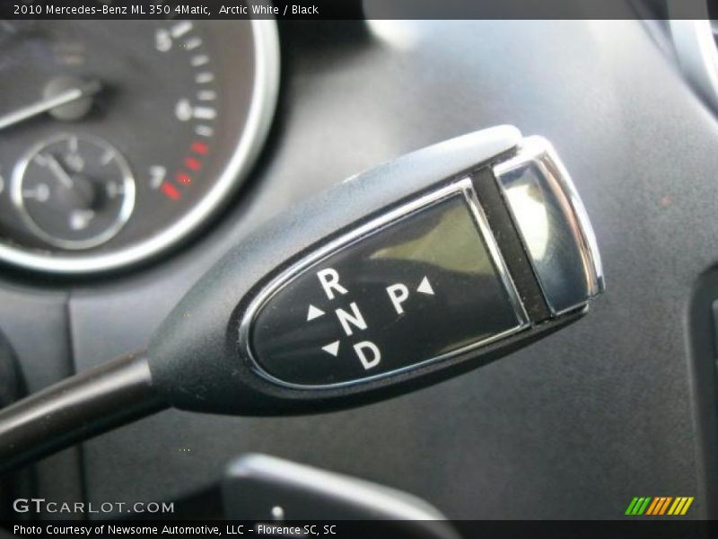 Arctic White / Black 2010 Mercedes-Benz ML 350 4Matic