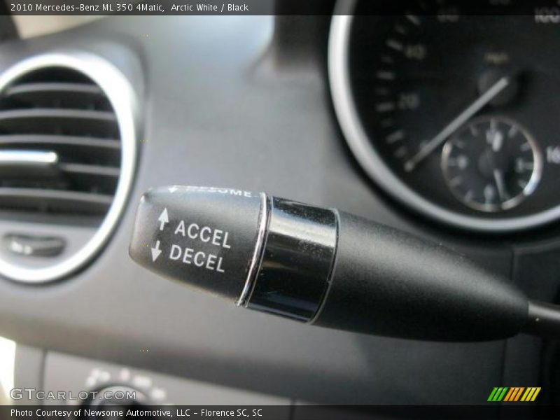Arctic White / Black 2010 Mercedes-Benz ML 350 4Matic
