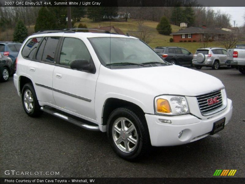 Summit White / Light Gray 2007 GMC Envoy SLT 4x4