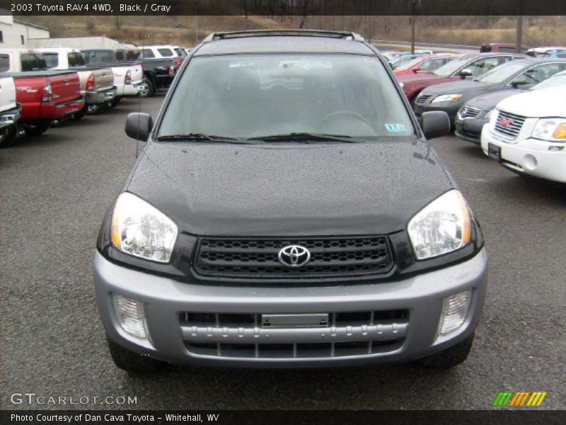 Black / Gray 2003 Toyota RAV4 4WD