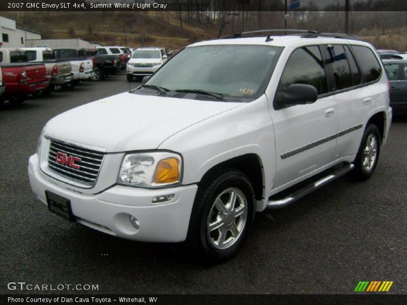 Summit White / Light Gray 2007 GMC Envoy SLT 4x4