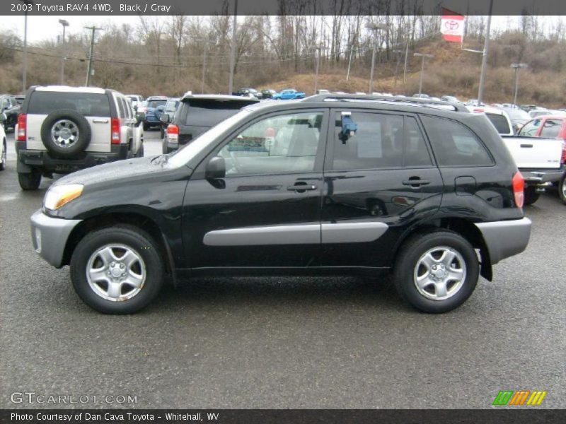 Black / Gray 2003 Toyota RAV4 4WD