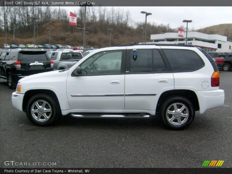 Summit White / Light Gray 2007 GMC Envoy SLT 4x4