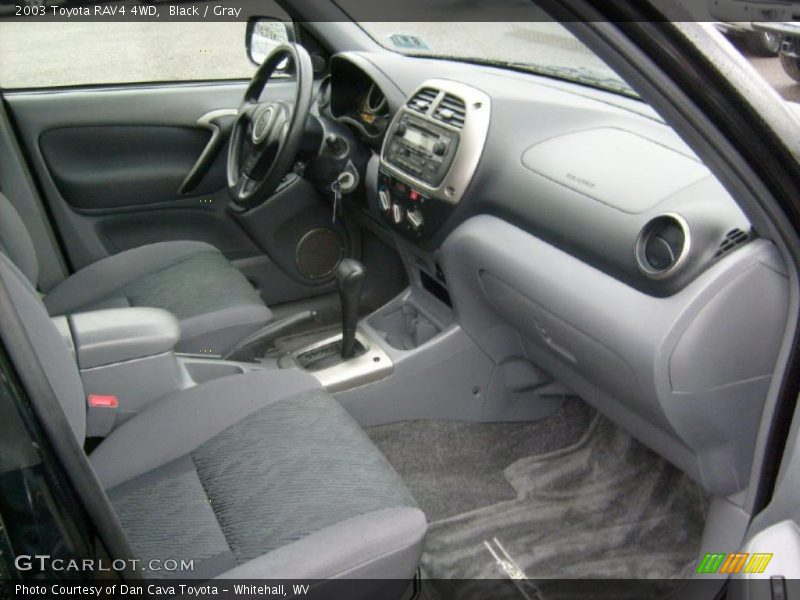 Black / Gray 2003 Toyota RAV4 4WD