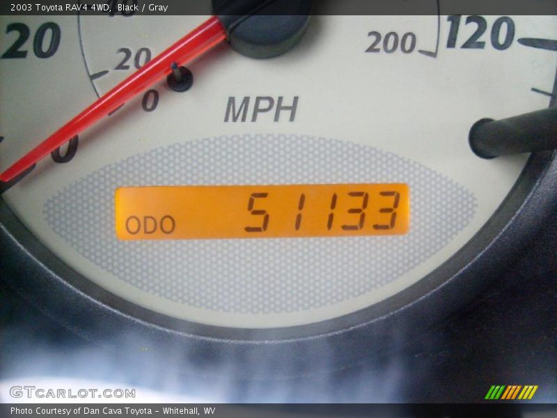 Black / Gray 2003 Toyota RAV4 4WD