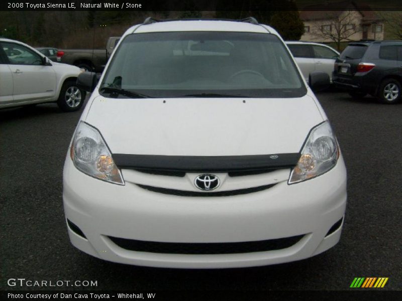 Natural White / Stone 2008 Toyota Sienna LE
