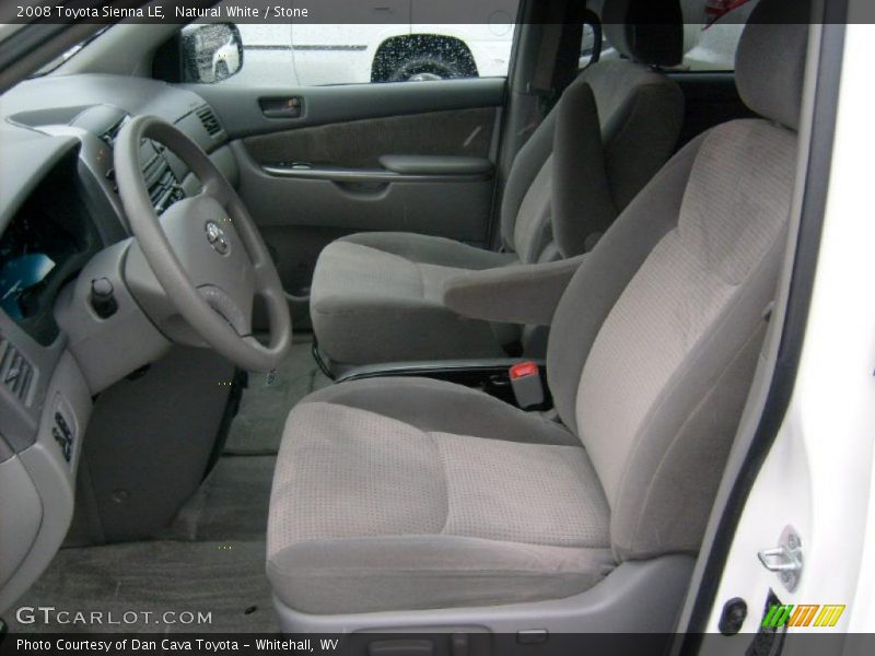 Natural White / Stone 2008 Toyota Sienna LE