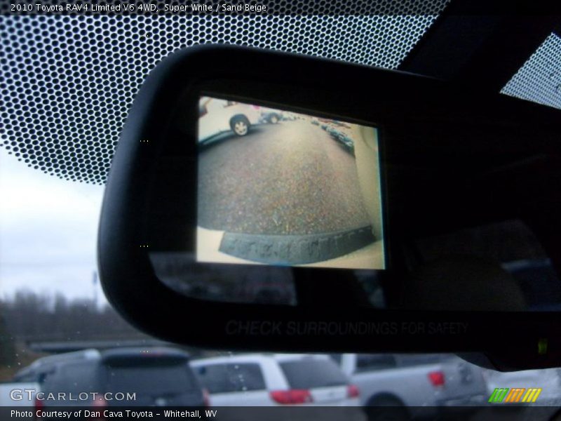 Super White / Sand Beige 2010 Toyota RAV4 Limited V6 4WD