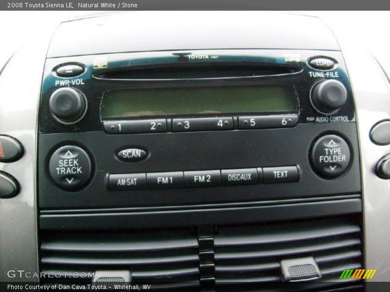Natural White / Stone 2008 Toyota Sienna LE