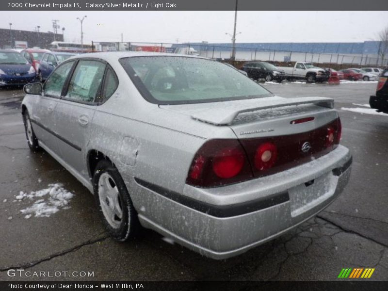 Galaxy Silver Metallic / Light Oak 2000 Chevrolet Impala LS