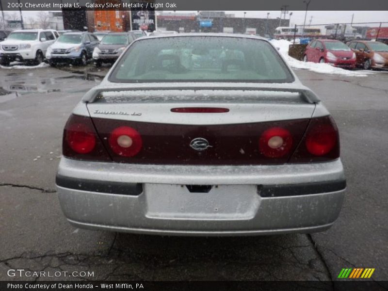 Galaxy Silver Metallic / Light Oak 2000 Chevrolet Impala LS